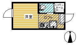 ワンルームです☆