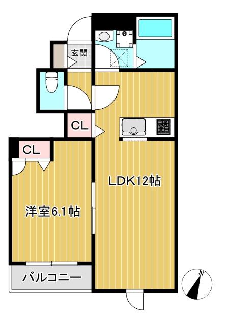 1LDKです♪