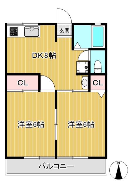 2DKです☆