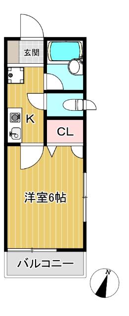 ゴールドレイク 間取り図画像