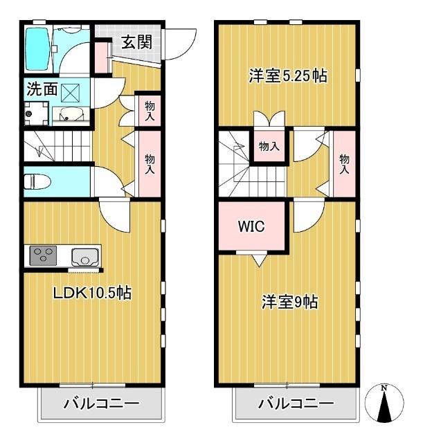 2LDK★メゾネット