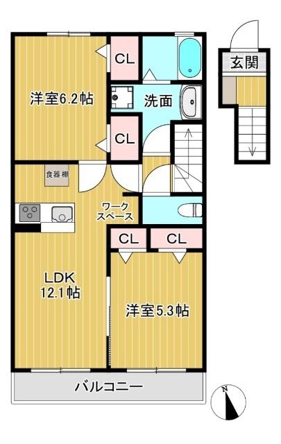 2LDKです☆