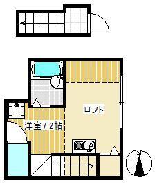 ロフト付ワンルーム★