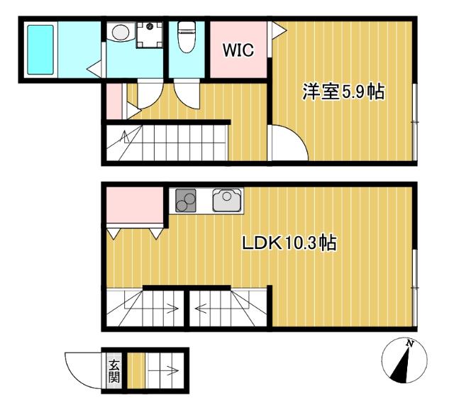 サザンロード保谷 間取り図画像