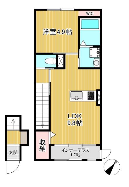 1LDKです★