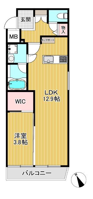 1LDKです★