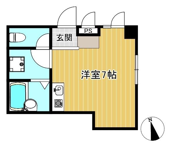 ワンルームです☆