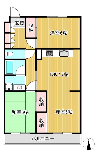 2LDKです◇