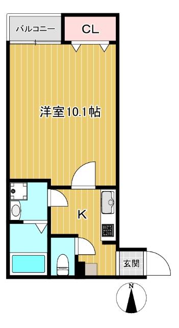 ソレイユ西東京 間取り図画像