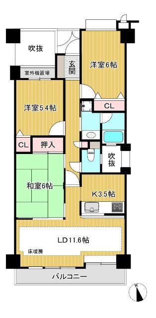 3LDK★分譲賃貸♪