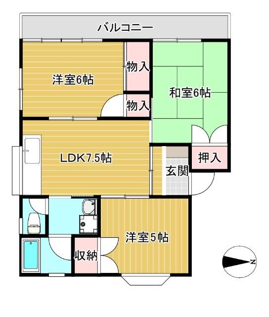  間取り図写真