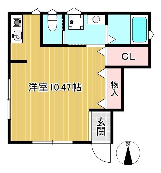ワンルームです☆