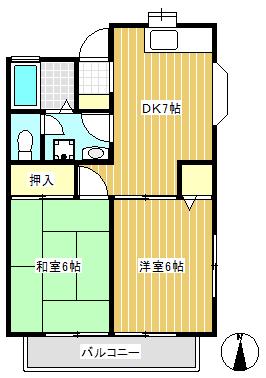 反転間取り図