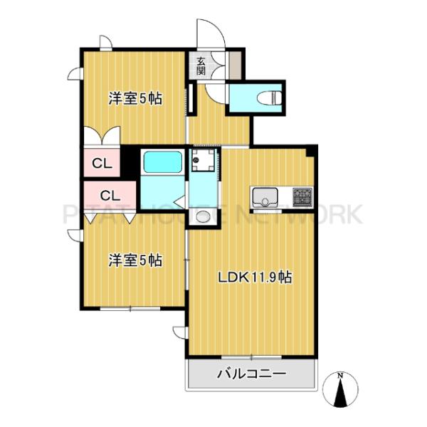 2LDKです★