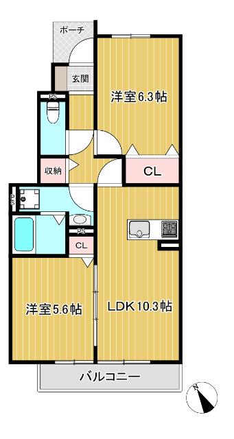 2LDKです★