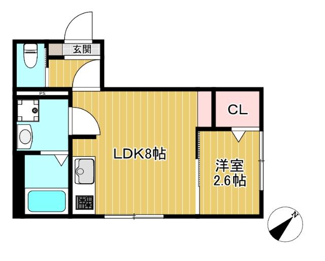1LDKです★