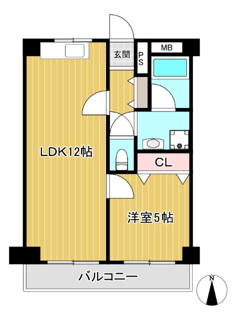 1LDKです★