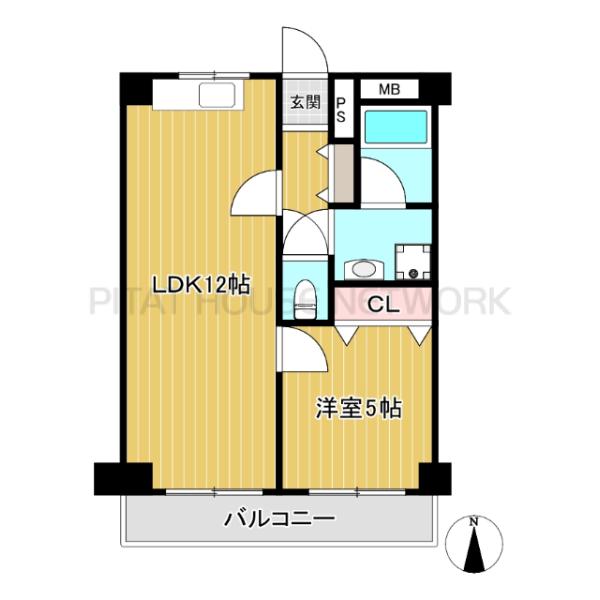 1LDKです★