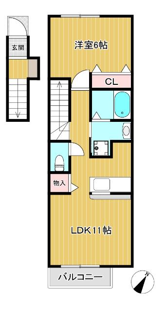 1LDKです◆