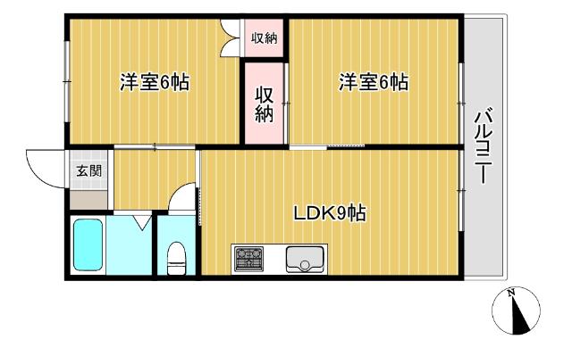2LDKです☆