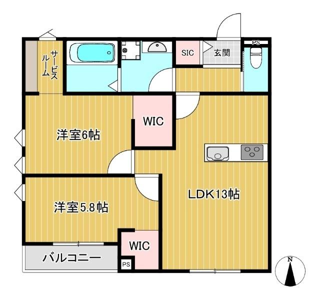 2SLDKです☆