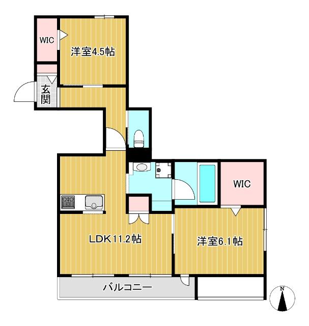 2LDKです★