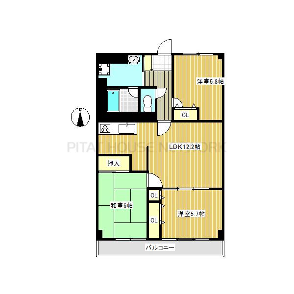 反転タイプのお部屋★