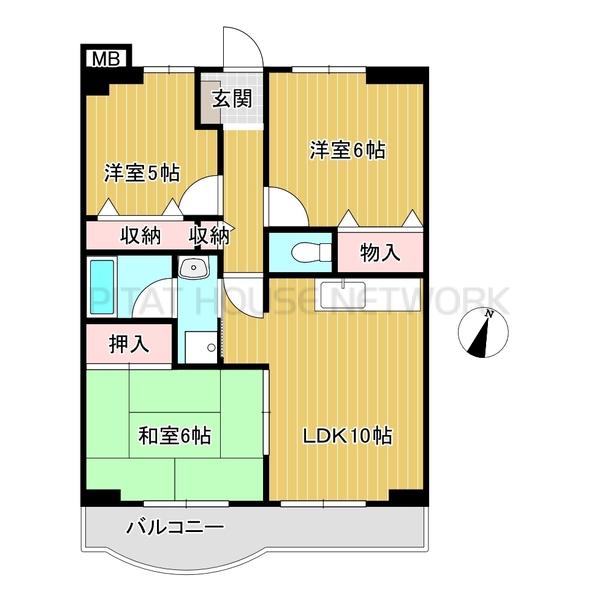 3LDK★反転タイプ