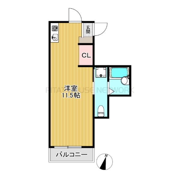 ワンルームです☆