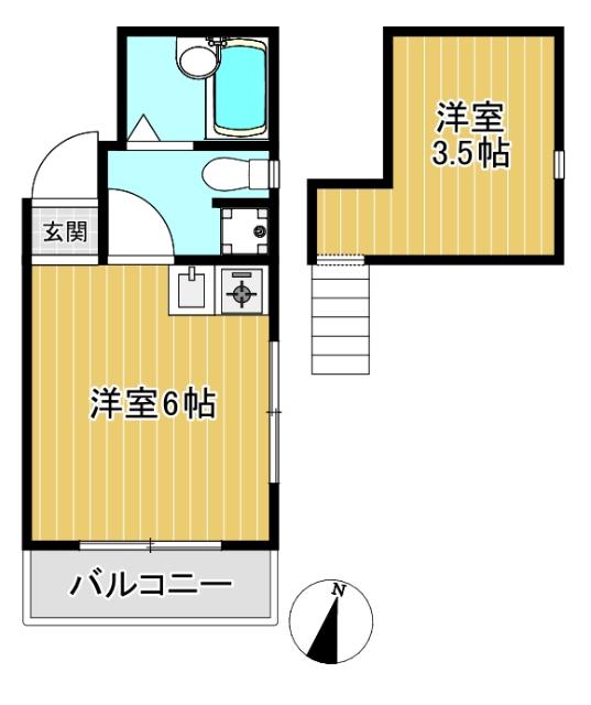 ロフト付ワンルーム★