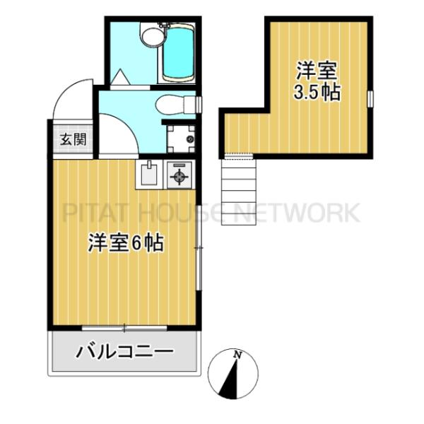 ロフト付ワンルーム★