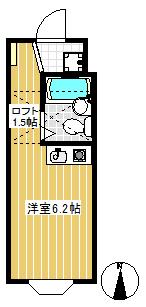 ロフト付ワンルーム★