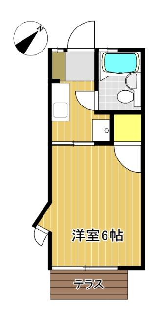 南向き、日当良好☆