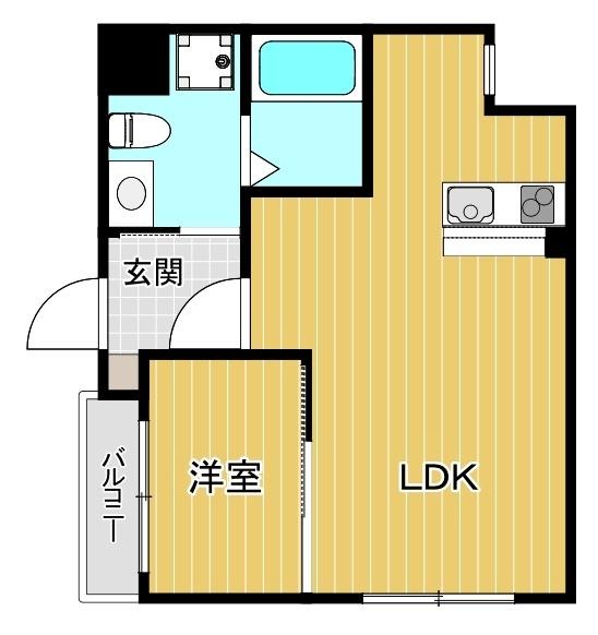 1LDKです◇