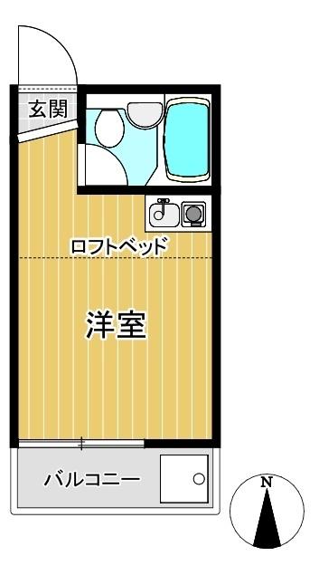 ロフト付ワンルーム☆