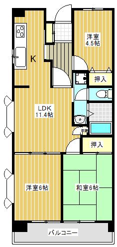 出窓はありません。