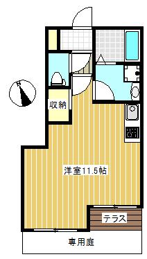 ワンルームです★