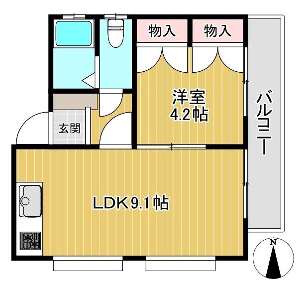 1LDKです★
