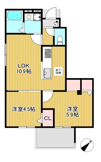 2LDKです★
