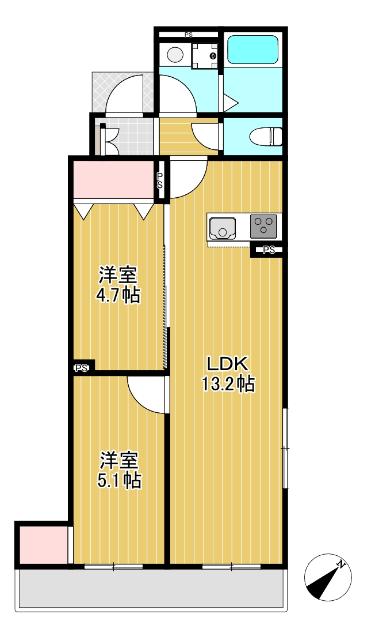 2LDKです★