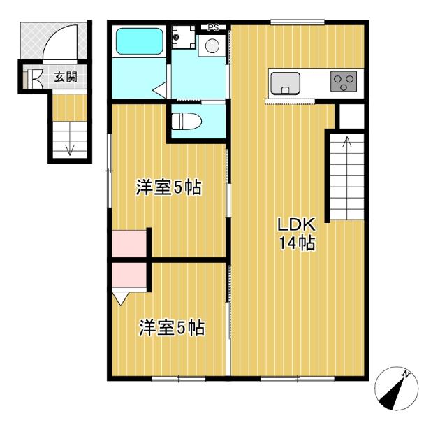 2LDKです★