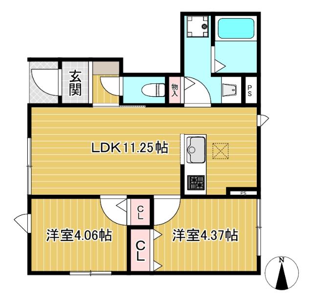 2LDKです♪