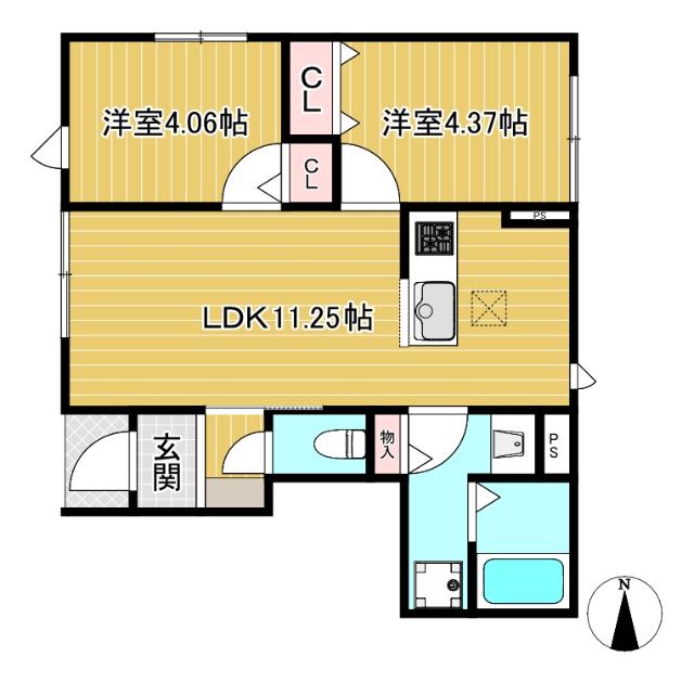 2LDKです♪