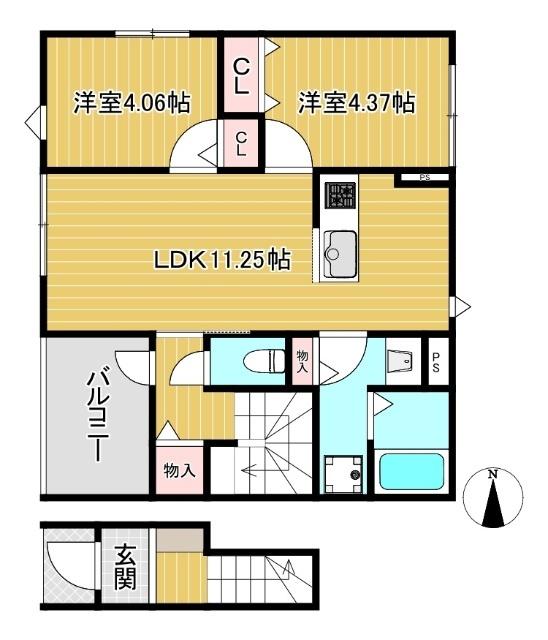 2LDKです♪