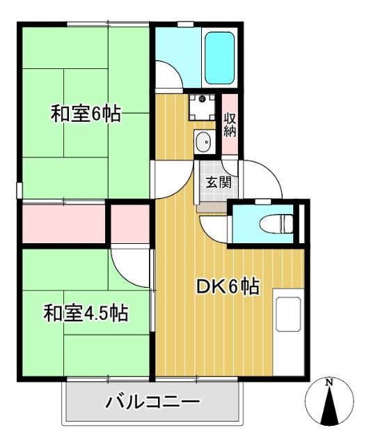 2DKです☆