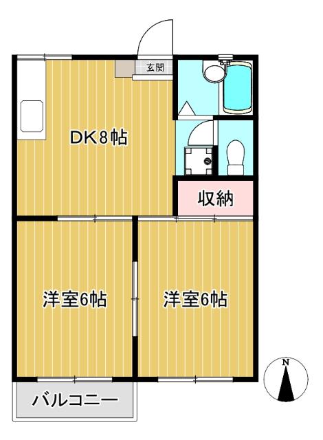2DKです♪