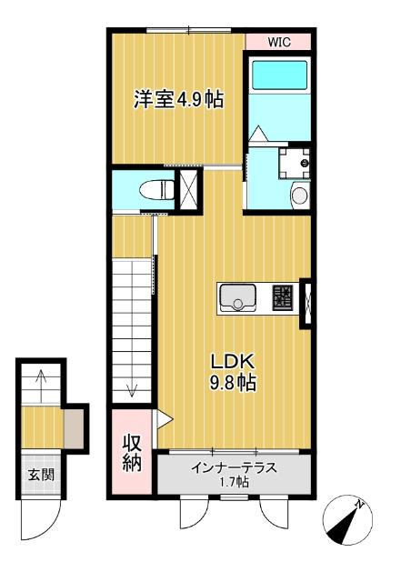 1LDKです★
