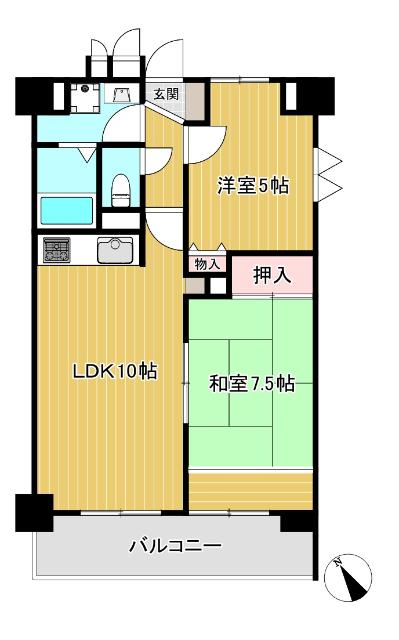 2LDKです♪