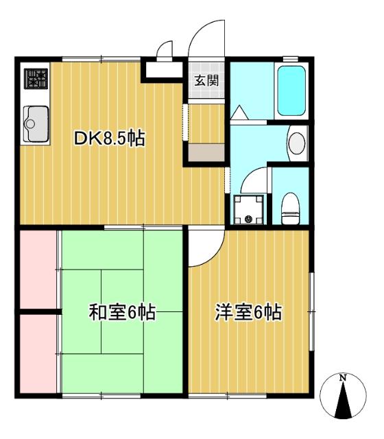 2DKです☆