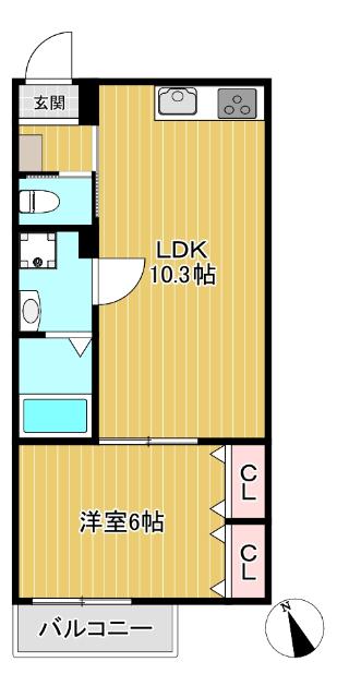 1LDKです★